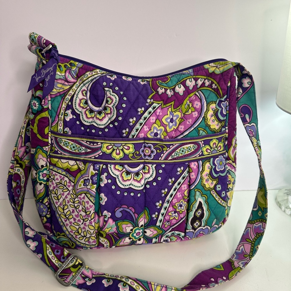 Vera Bradley Women's Purple Paisley Bag